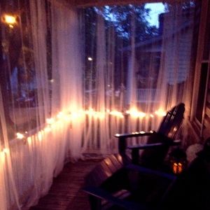 Set of 2 - Pair IKEA LILL Sheer Curtains White Mesh
